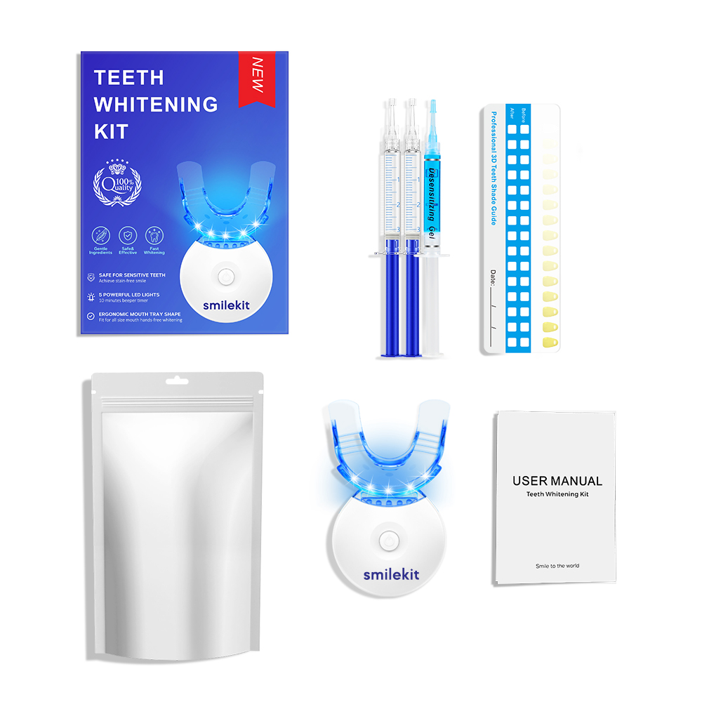 Teeth Whitening Kit - 5X LED L - Teeth Whitening App 评论和价格