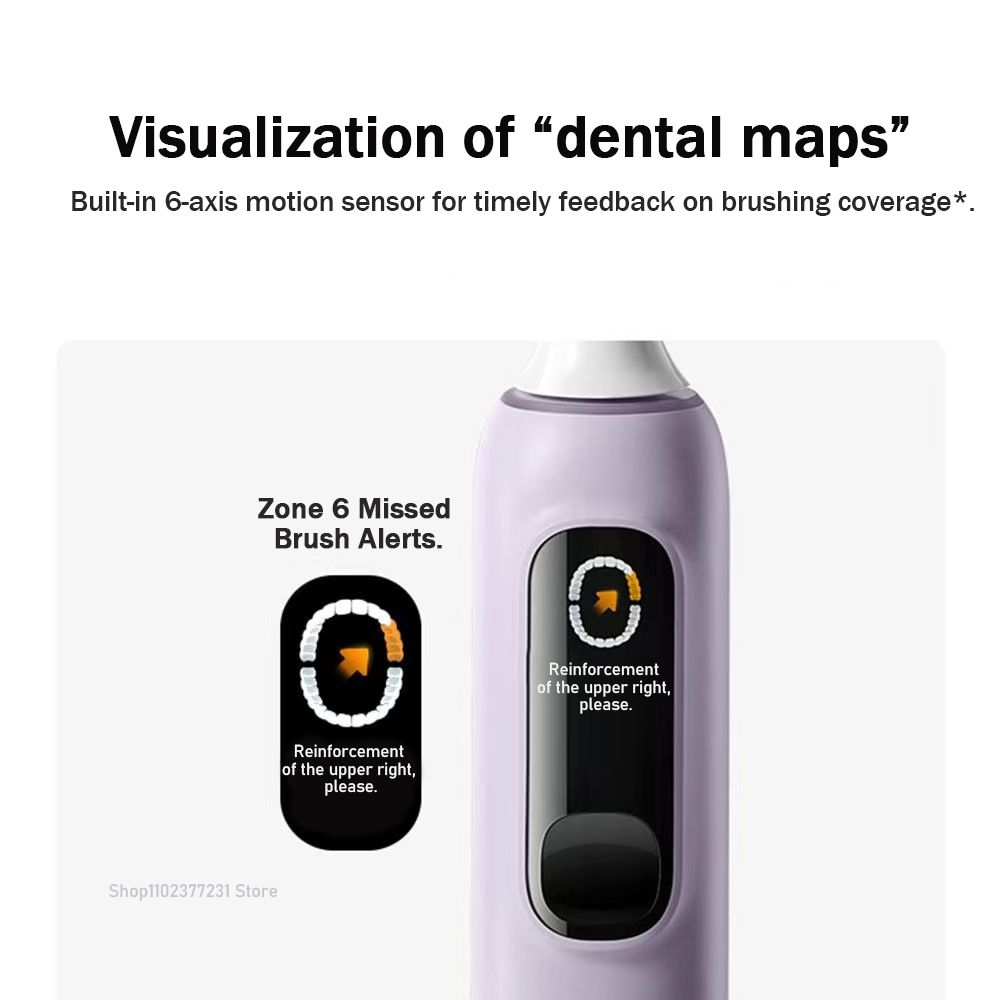 NEW MIJIA Oscillation Electric - Teeth Whitening Toothbrush 评论和价格