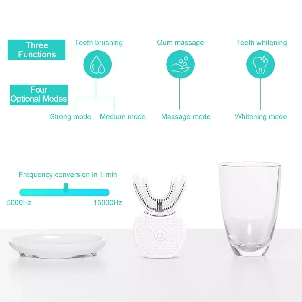 Ultrasonic Electric Toothbrush - Teeth Whitening Toothbrush 评论和价格