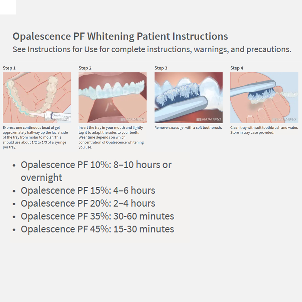 Opalescence Whitening 20% PF 2 - Teeth Whitening Kit At Home 评论和价格