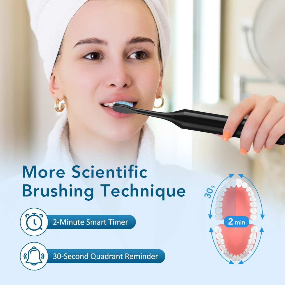 Electric Sonic Toothbrush 2-Mi - Teeth Whitening Toothbrush 评论和价格
