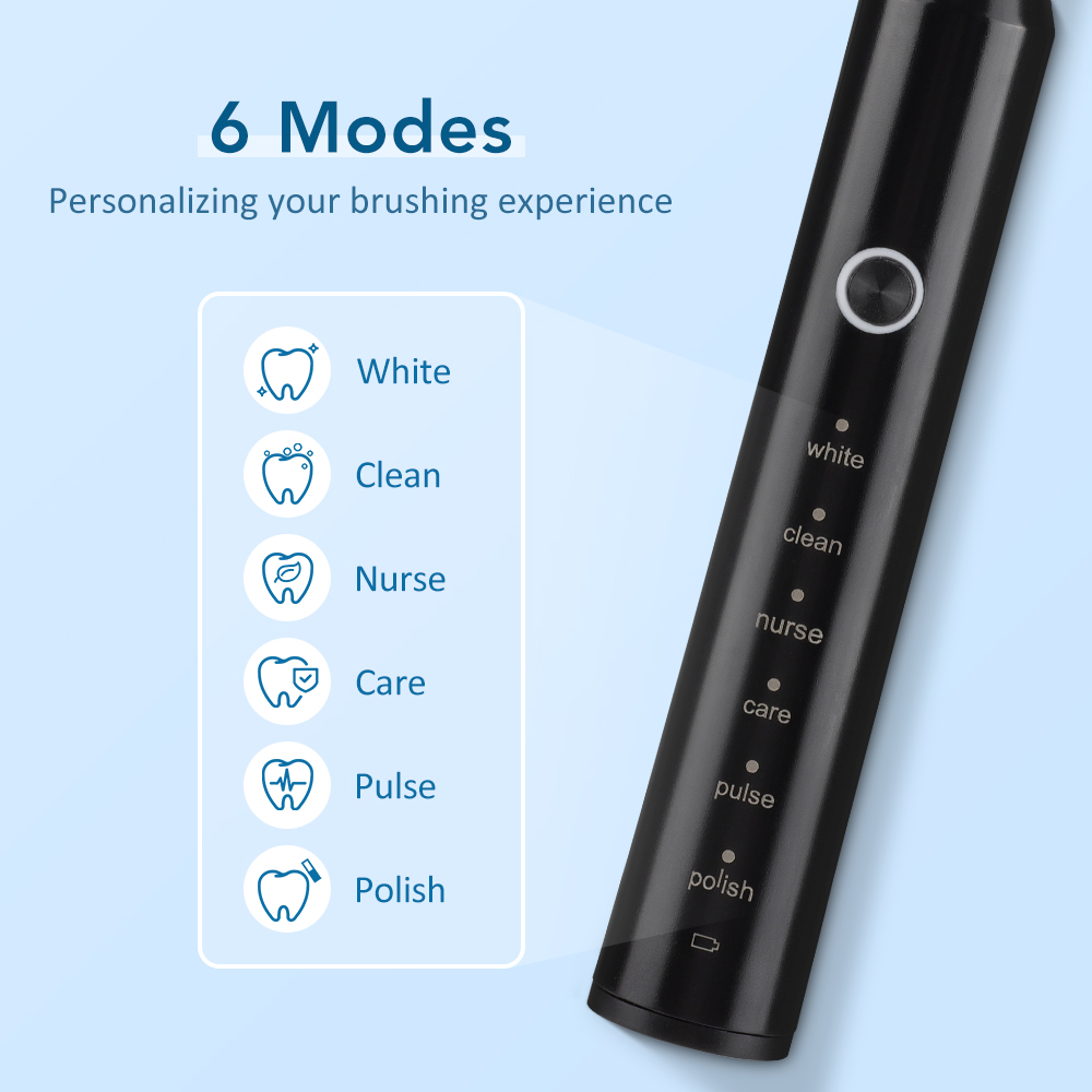 Electric Sonic Toothbrush 2-Mi - Teeth Whitening Toothbrush 评论和价格