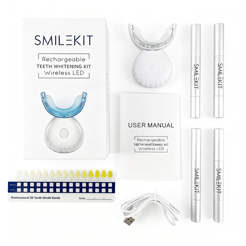 U-Shaped Rechargeable Light Qu - Teeth Whitening Kit At Home 评论和价格