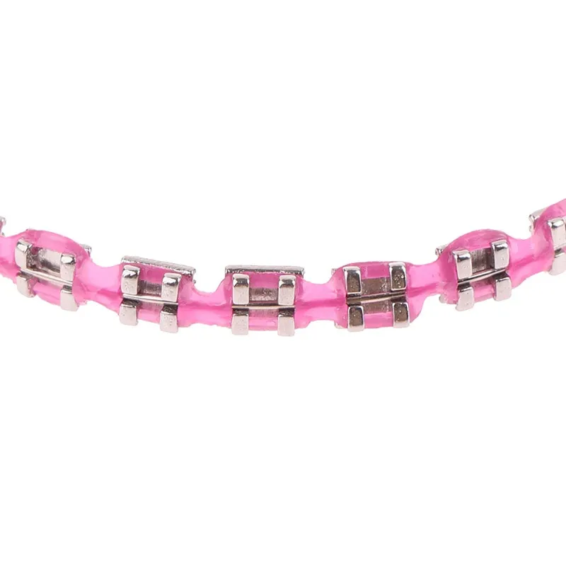 Fashion Braces 1 Pair Colorful - Teeth Whitening Mask 评论和价格