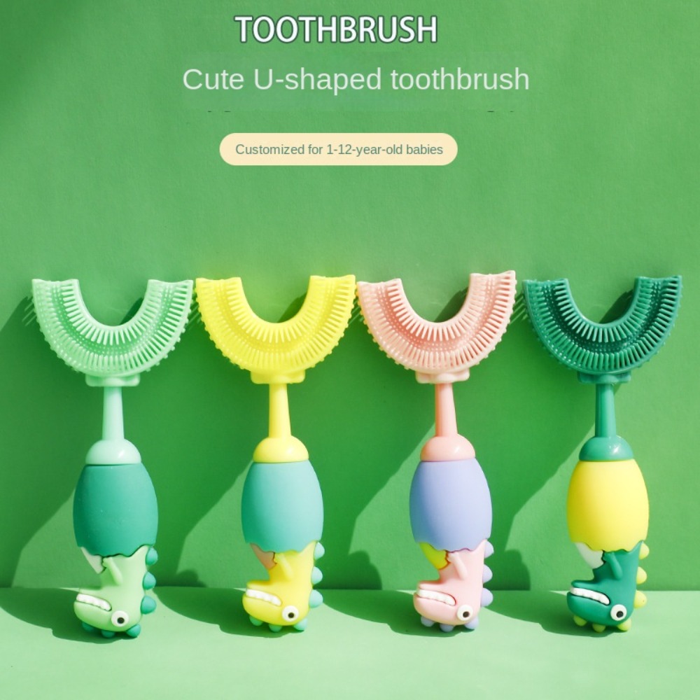 Kids Toothbrush U-shaped 360De - Teeth Whitening Toothbrush 评论和价格