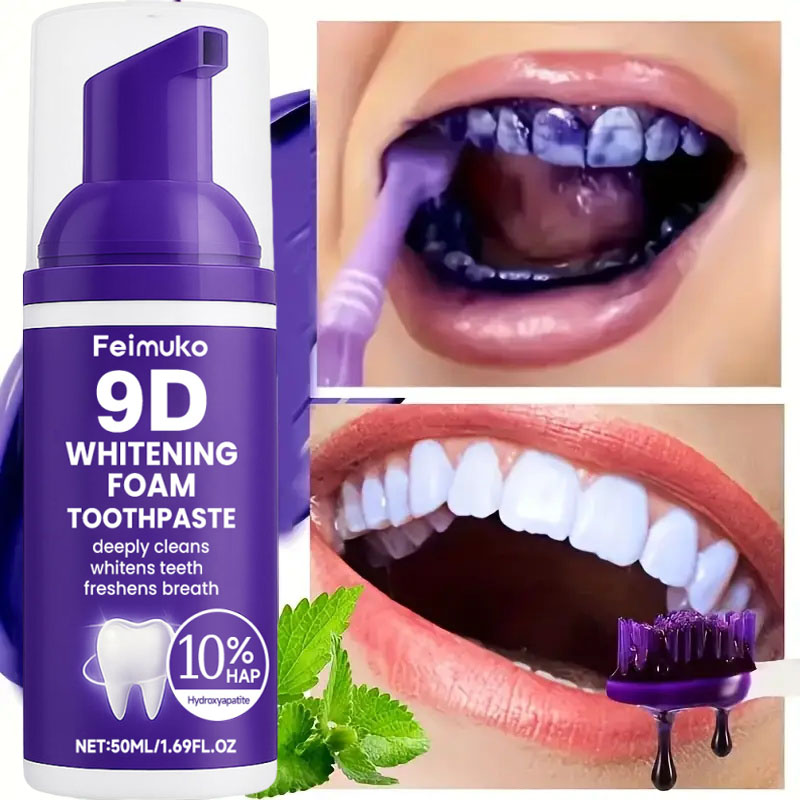 9D Purple Teeth Whitening Toot - Teeth Whitening Treatment 评论和价格