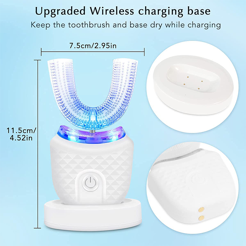 Dental Care U shape electric t - Teeth Whitening Toothbrush 评论和价格