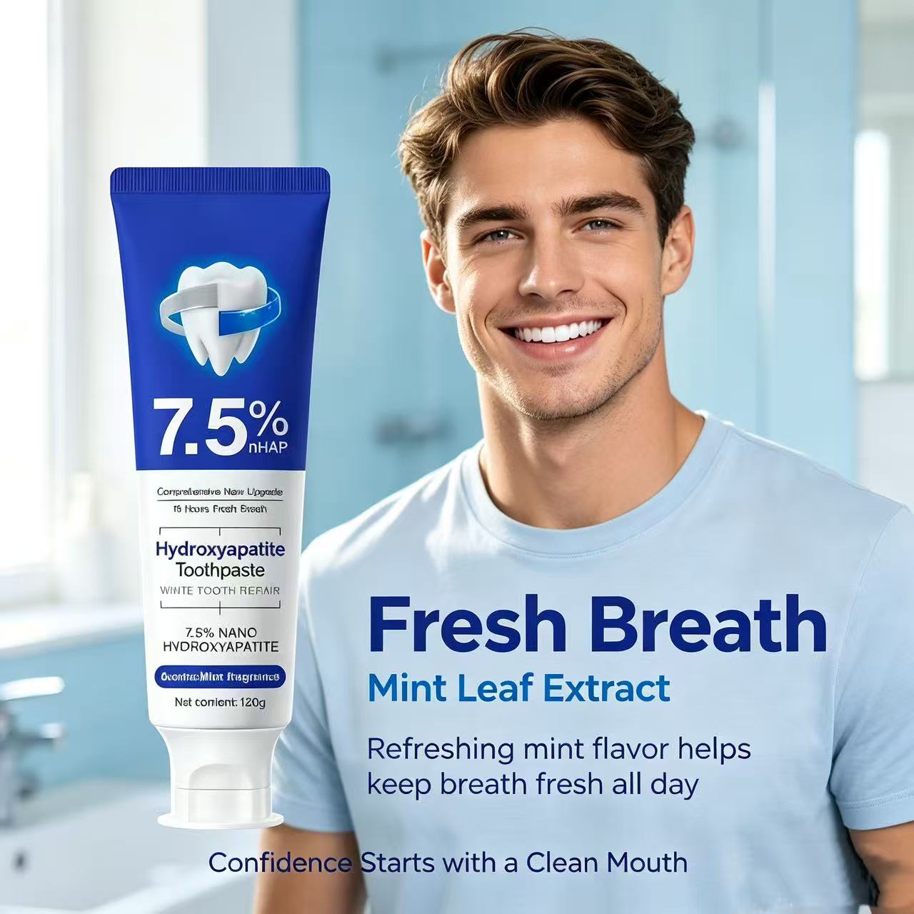7.5%Nano Hydroxyapatite Toothp - Teeth Whitening Treatment 评论和价格