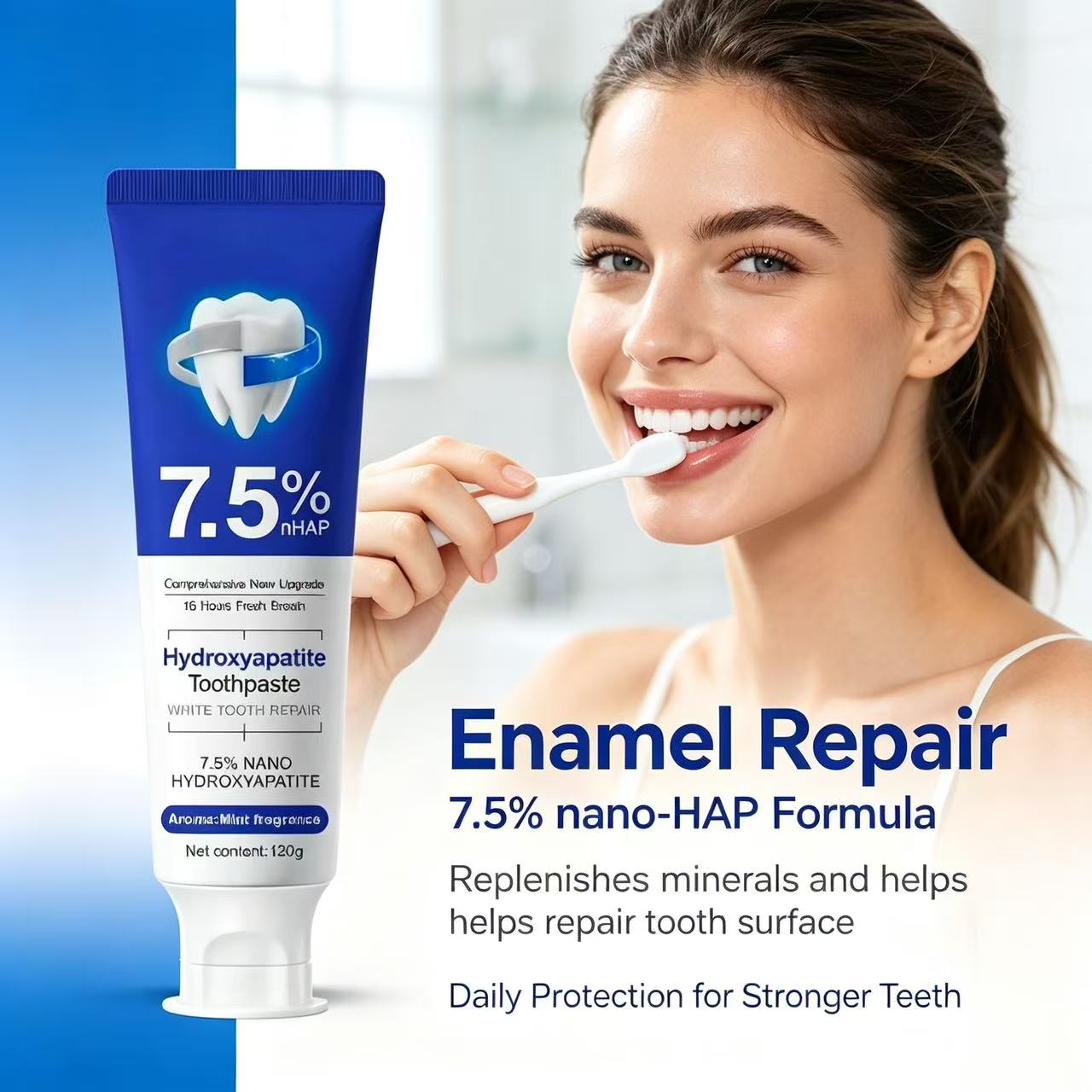 7.5%Nano Hydroxyapatite Toothp - Teeth Whitening Treatment 评论和价格