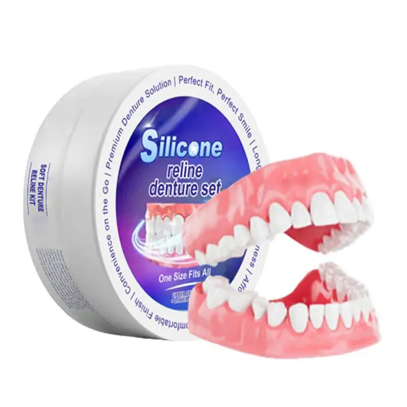 Silicone Denture Set Fit Tempo - Teeth Whitening Mask 评论和价格