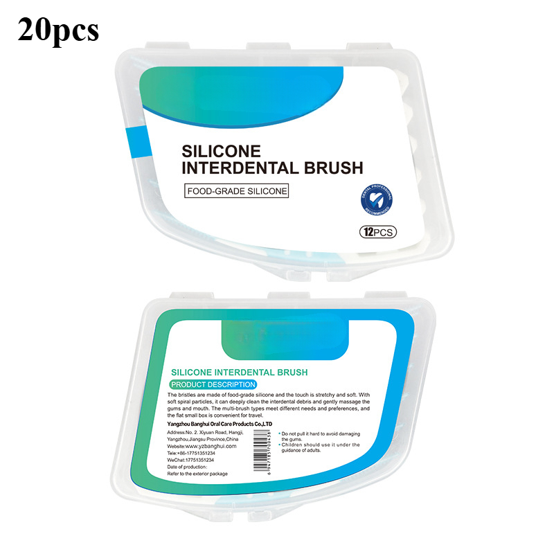 Silicone Interdental Tooth Bru - Teeth Whitening Gel 评论和价格