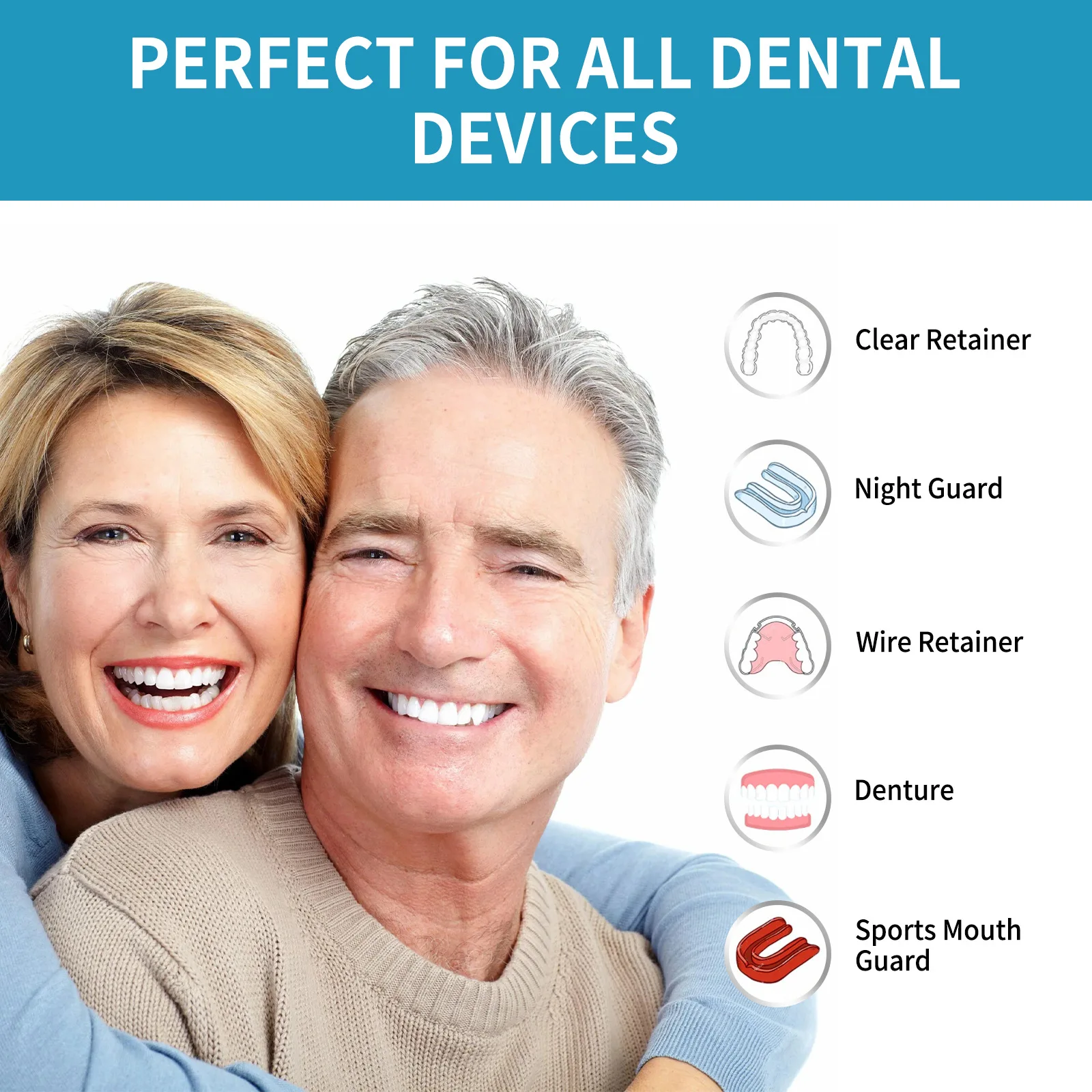 Aligner Denture Cleaner Foam D - Teeth Whitening Treatment 评论和价格