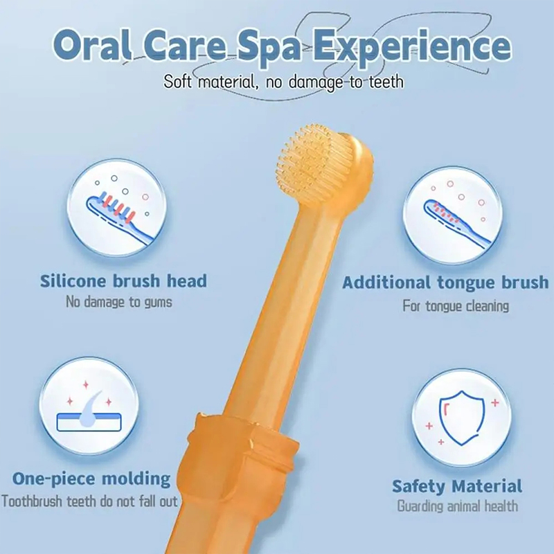 Teeth Whitening Dog Cat Silico - Teeth Whitening Toothbrush 评论和价格