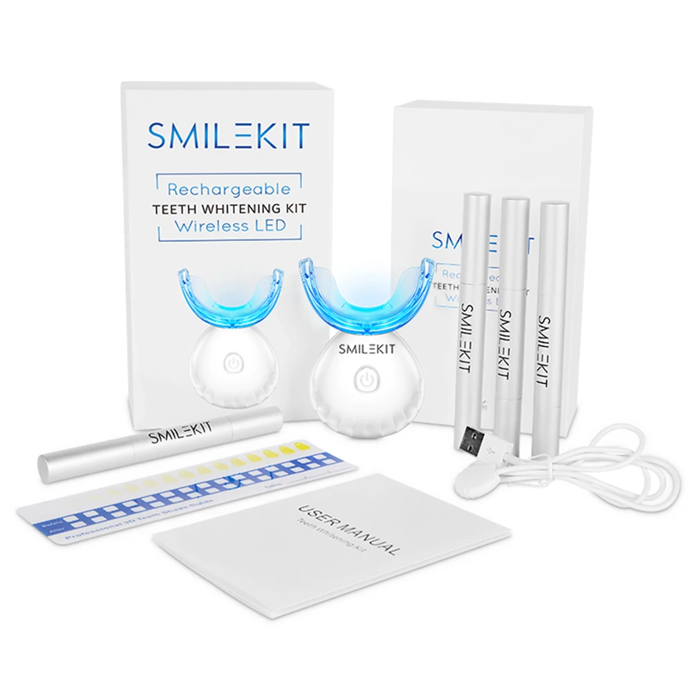 Dental Teeth Whitening Kit Min - Teeth Whitening Gel Peroxide 评论和价格