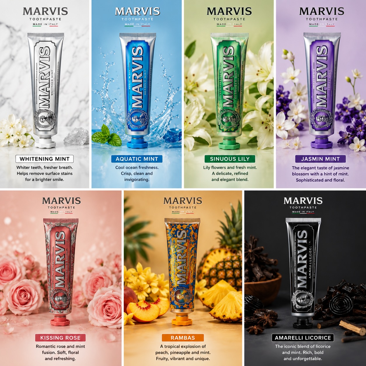 Marvis Mint Toothpaste Premium - Teeth Whitening Treatment 评论和价格