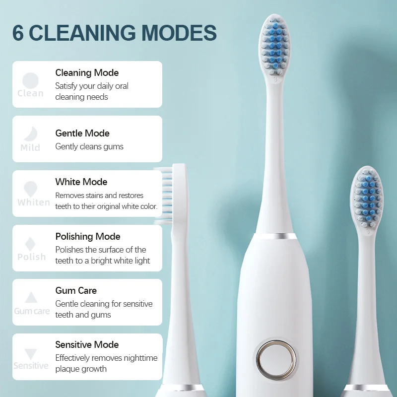 KLXKLX Sonic Electric Toothbru - Teeth Whitening Toothbrush 评论和价格