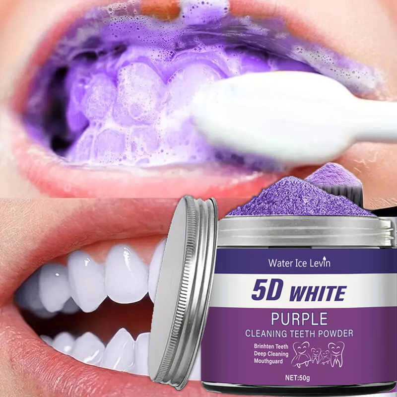 Purple Teeth Whitening Powder, - Teeth Whitening Co 评论和价格