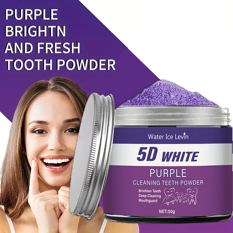 Purple Teeth Whitening Powder, - Teeth Whitening Co 评论和价格