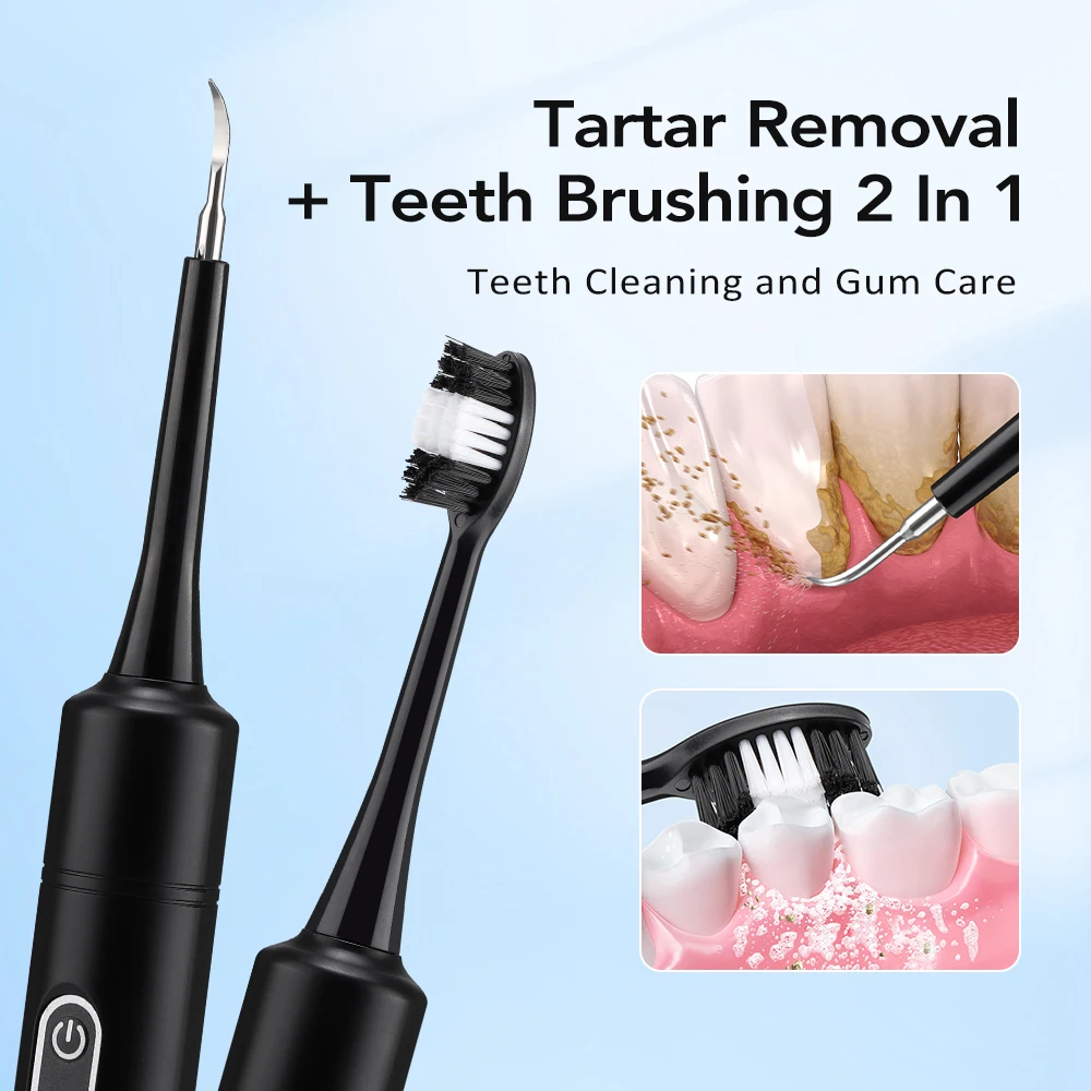 Electric Sonic Vibration Denta - Teeth Whitening Toothbrush 评论和价格