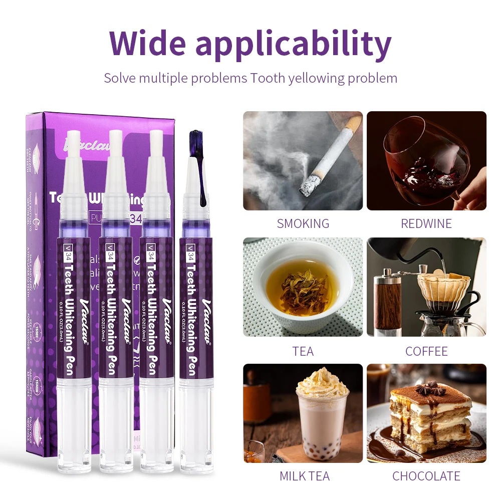 Vaclav V34 Purple teeth whiten - Teeth Whitening App 评论和价格